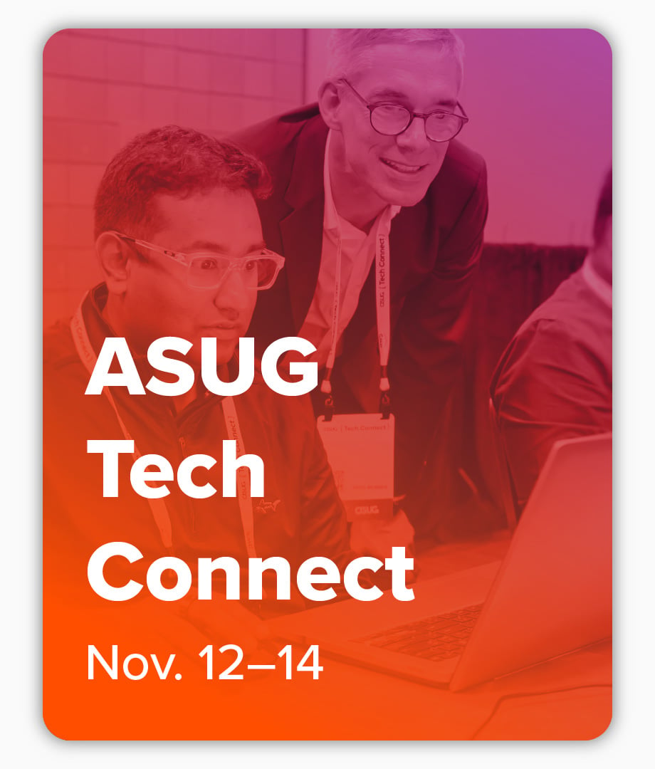 ASUG Tech Connect